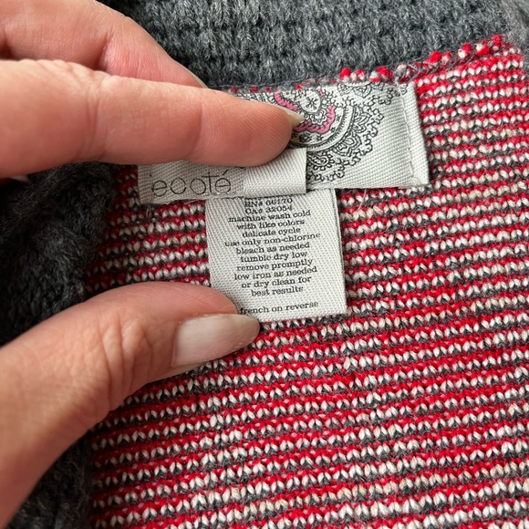 Urban Outfitters Tribal Print Open Front Cardigan Sweater Size Small - Picture 4 of 5